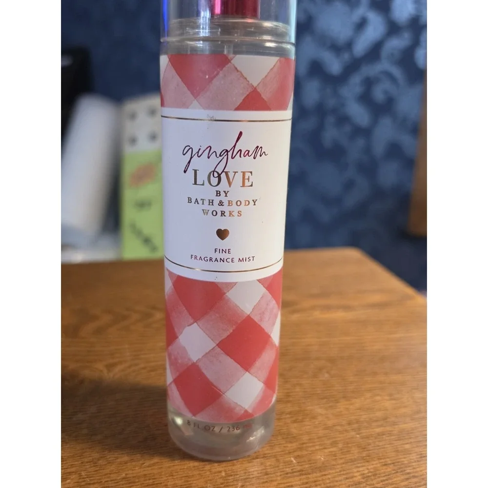 BATH & BODY WORKS GINGHAM LOVE FINE FRAGRANCE MIST 8oz SIZE New